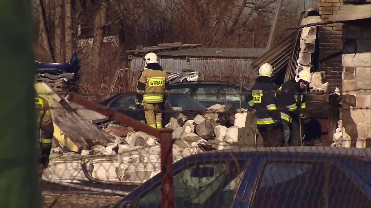 Wybuch gazu w Dorohusku. Zniszczony jeden z budynków tuż obok przejścia granicznego