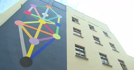 Ekologiczny mural we Wrocławiu. Codziennie pochłania zanieczyszczenia równe emisji spalin z prawie 30 aut