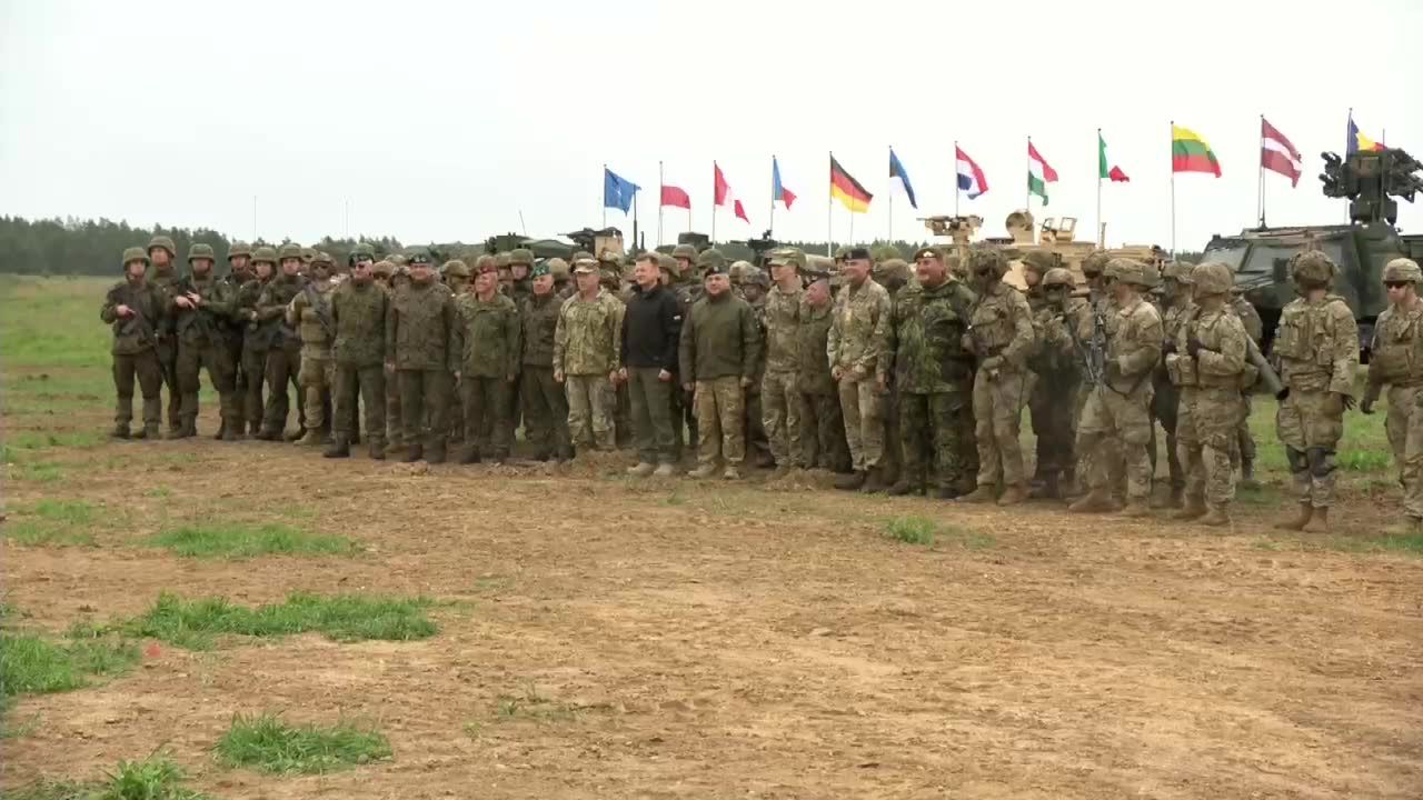 “Bardzo silny sygnał wysłany do Rosji, że nie opłaci się atakować terytorium NATO”. Błaszczak na ćwiczeniach Griffin Shock 23-1