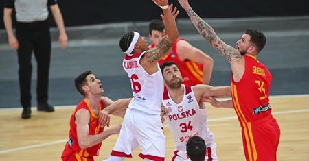 Polscy koszykarze przegrali z Hiszpanią w eliminacjach EuroBasketu