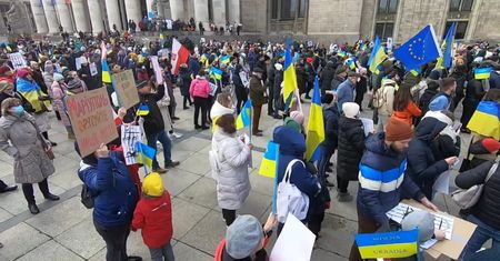 “Wszyscy w Ukrainie wiedzą o tych oznakach solidarności. Są ważne, bo dają nadzieję, dają siłę”