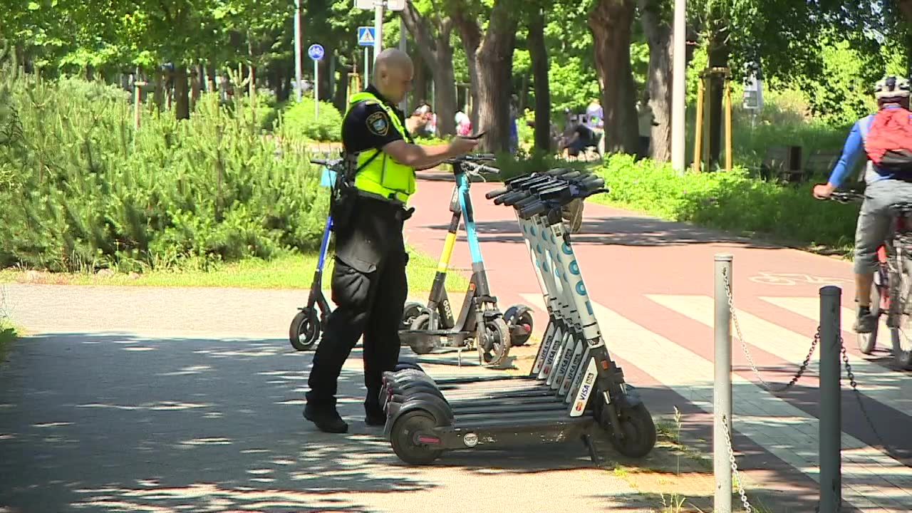 Wiceprezydent Gdańska zapowiedział kary za źle zaparkowane elektryczne hulajnogi.