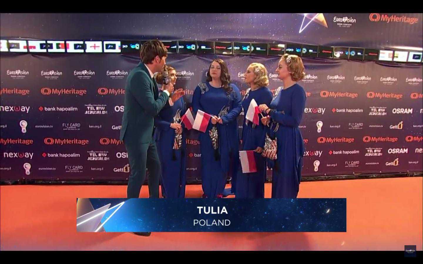 Tulia na ceremonii otwarcia Eurowizji 2019