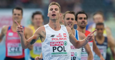 Marcin Lewandowski pobił swój własny rekord Polski w biegu na 1500 metrów podczas mitingu Diamentowej Ligi w Monako