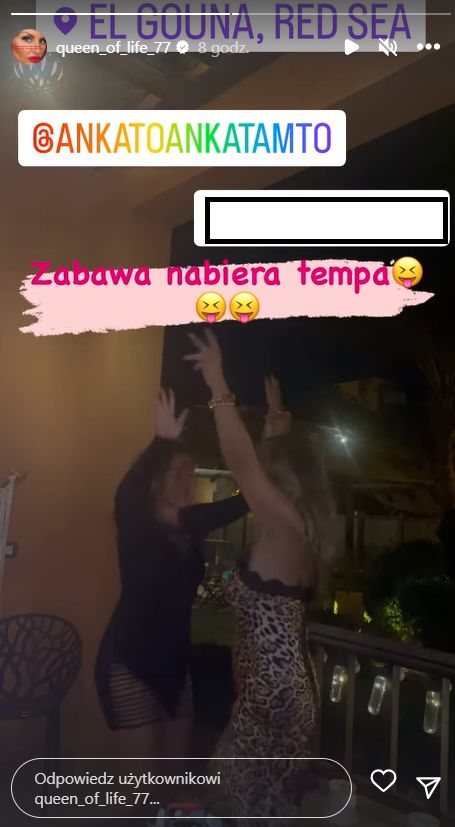 Dagmara Kaźmierska szaleje z koleżanką