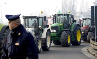 Protesty we Włoszech. "Widły" blokują drogi i tory