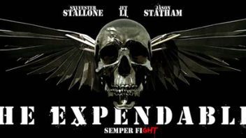 Czaszka znakiem firmowym The Expendables 1