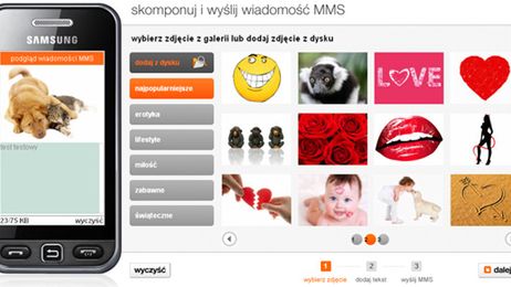 "Uwolniona" bramka MMS Orange 1