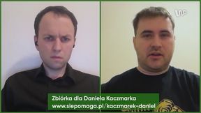 Przed Kaczmarkiem długa walka. Wyjaśnił, ile jeszcze może wracać do zdrowia