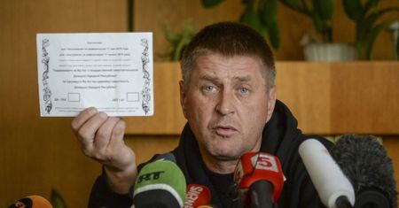 Prorosyjski mer Słowiańska chce wsparcia wojskowego Rosji