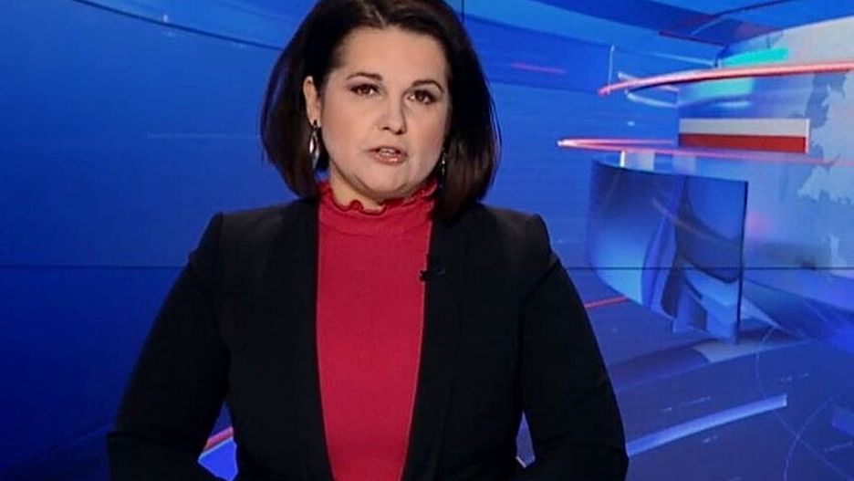 Edyta Lewandowska jest dziś twarzą "Wiadomości" TVP