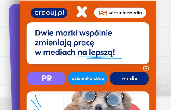 Wirtualnemedia.pl i Pracuj.pl łączą siły. Jeszcze łatwiejsze szukanie pracy w branży mediów, marketingu i PR