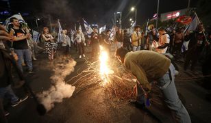 Masowe protesty w Izraelu. Setki tysięcy osób znów na ulicach