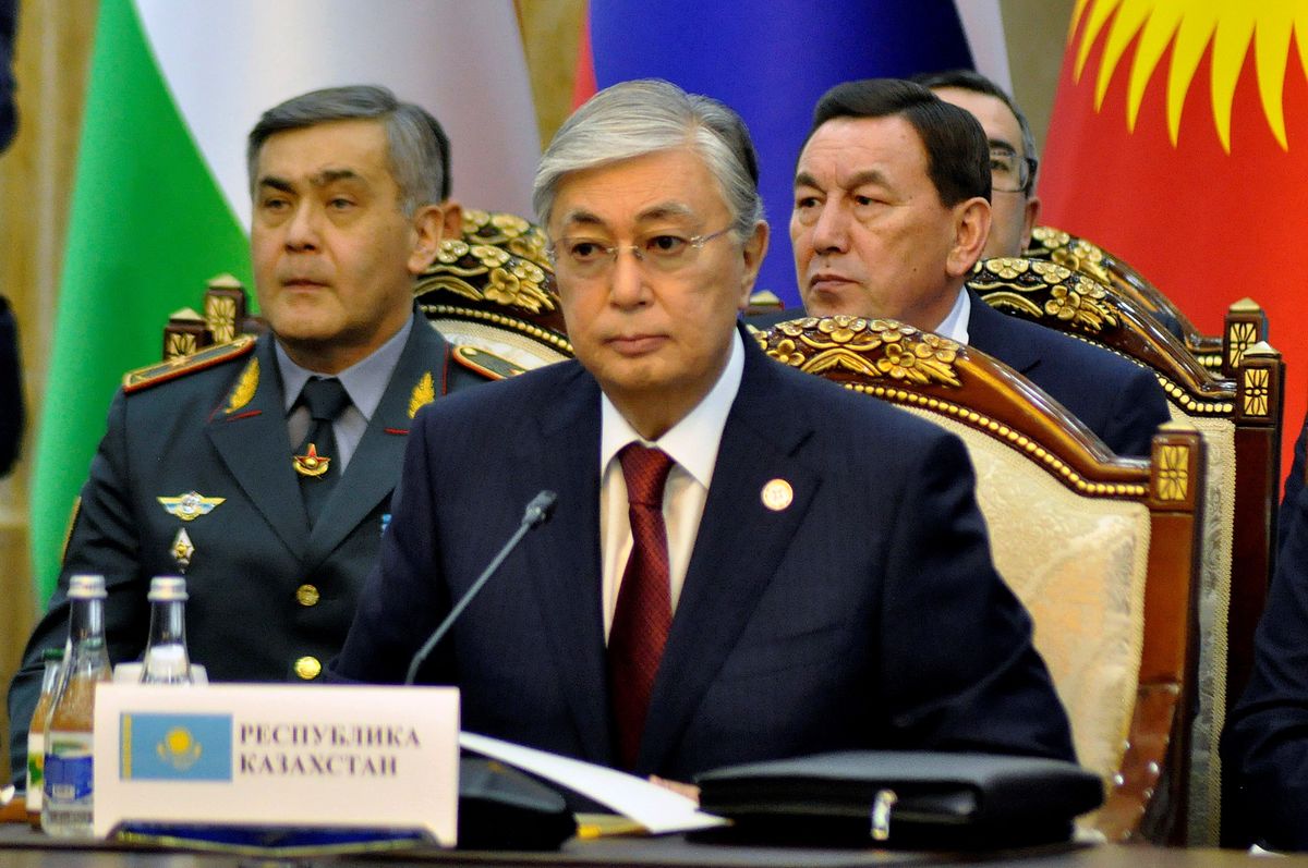 Prezydent Kazachstanu Kasym-Żomart Tokajew