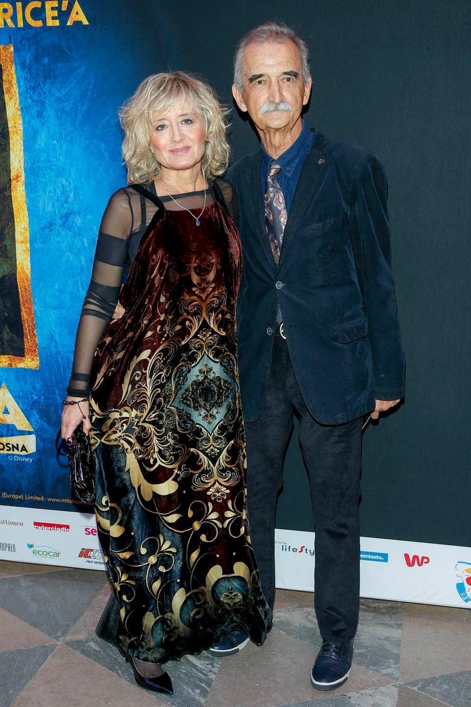 Małgorzata Bogdańska, Marek Koterski - premiera spektaklu Aida
