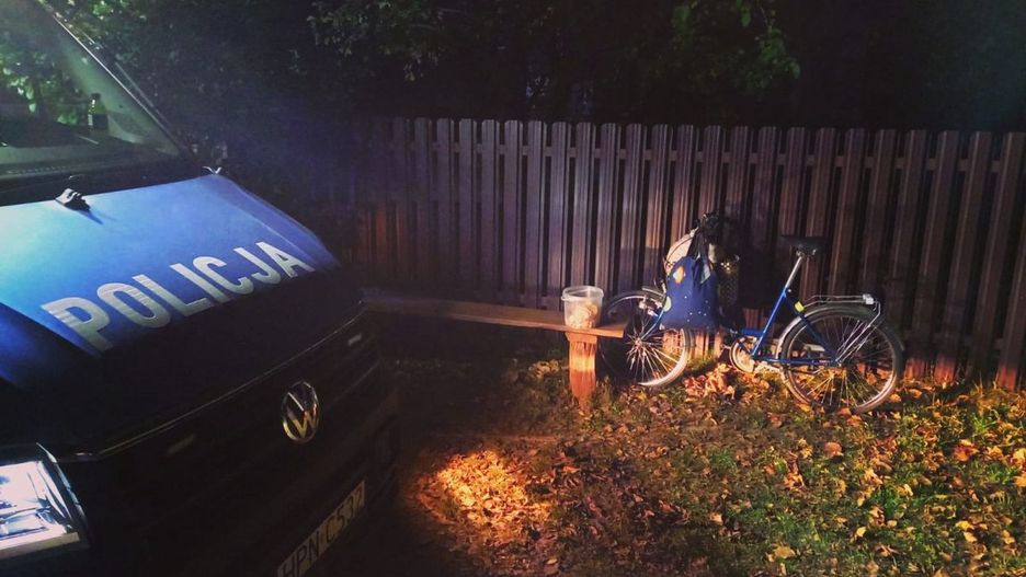 Gdańscy policjanci pomogli seniorce na Podlasiu