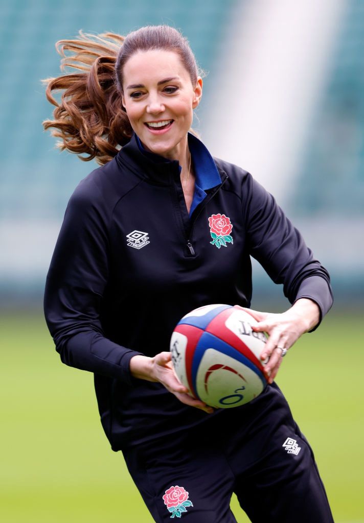 Duchess Kate loves sports.