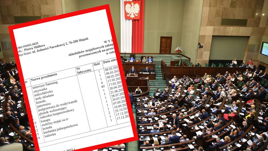 Tablety, smartfony i zmywarki. Tak posłowie wydawali pieniądze na biura poselskie