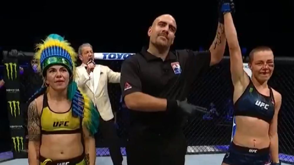 Rose Namajunas pokonała Jessicę Andrade na UFC 251