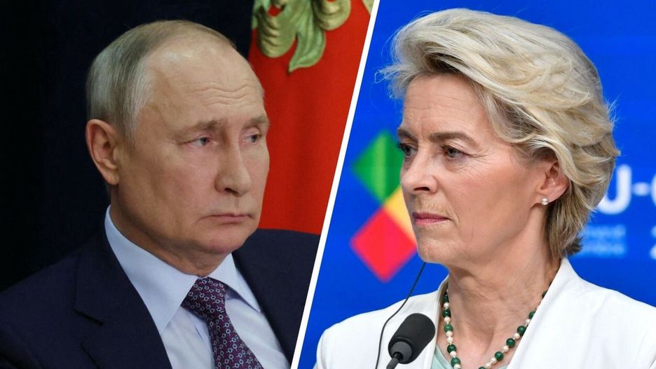 Władimir Putin/ Ursula von Leyen