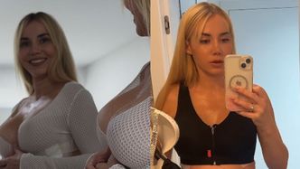 Marianna Schreiber eksponuje przed lustrem nowe piersi i "motywuje" kobiety do zmian: "Wasze życie, wasz wybór"