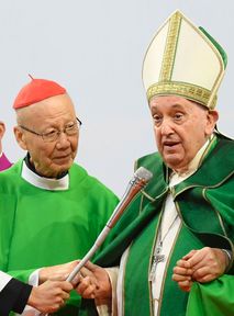 Did the Pope use a homophobic slur again? Or does he 'talk like a drag queen'?