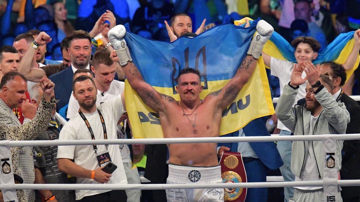 Na zdjęciu: Ołeksandr Usyk