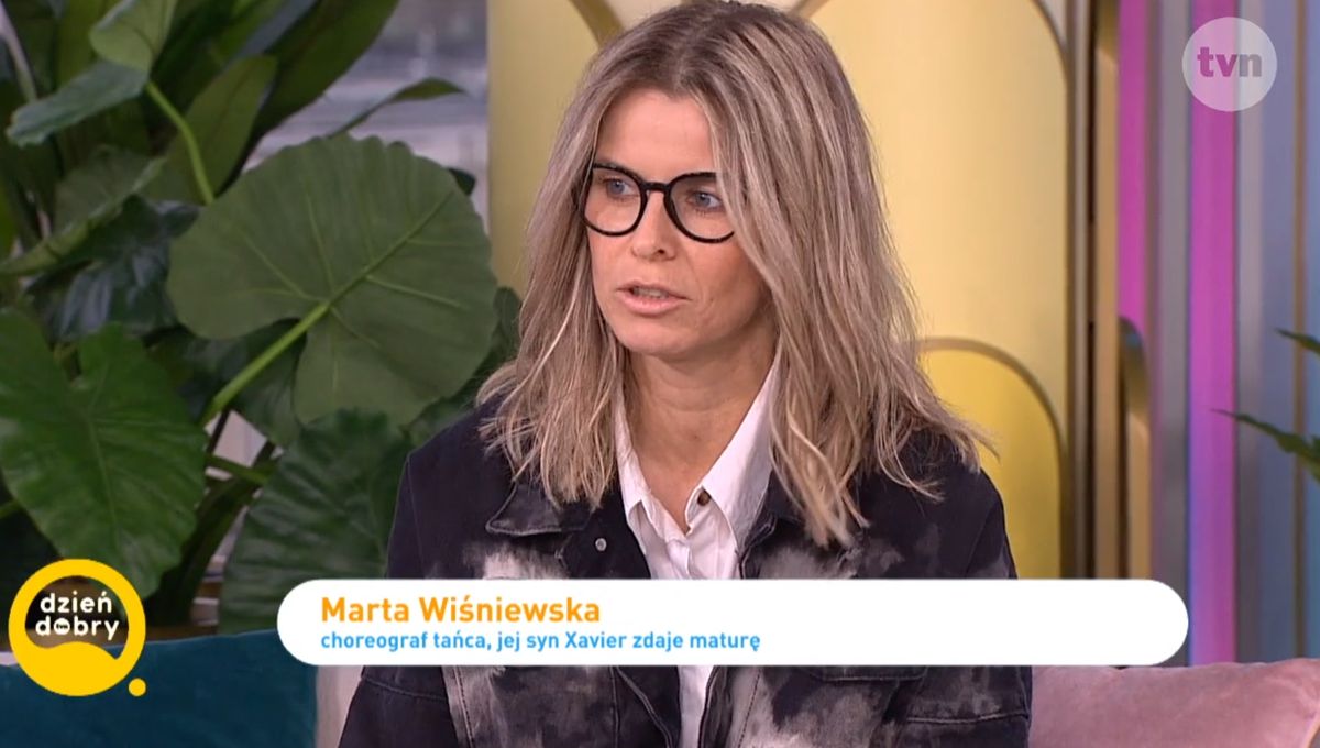Marta Wiśniewska opowiedziała w "Dzień dobry TVN" o maturalnych nastrojach w swoim domu