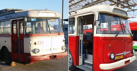 Zakupiony na Ukrainie po okazyjnej cenie, odrestaurowany przez pracowników MPK Lublin