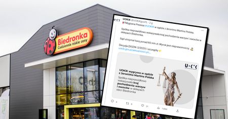 UOKiK wygrał w sądzie z właścicielem Biedronki. 60 mln zł kary dla Jeronimo Martins Polska