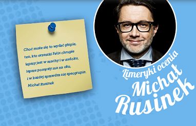 Żarty i kpiny z limeryków Michała Rusinka promujących orzeszki Felix