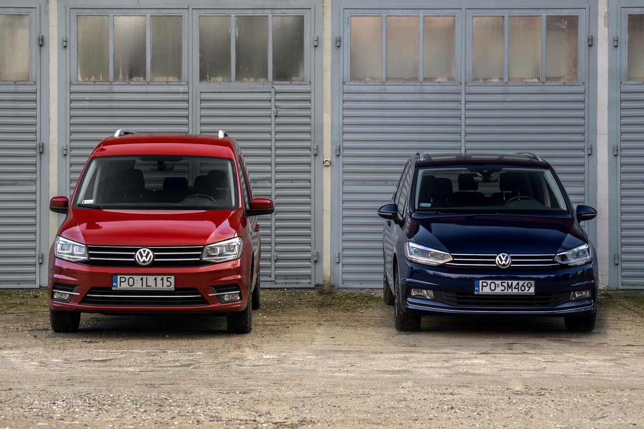 Nowy Volkswagen Caddy czy Touran – kombivan czy minivan?