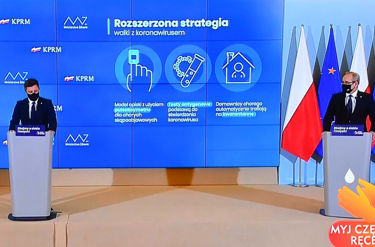 Koronawirus w Polsce. Strategia walki z pandemią 3.0. Więcej izolatoriów i badania pulsoksymetrem