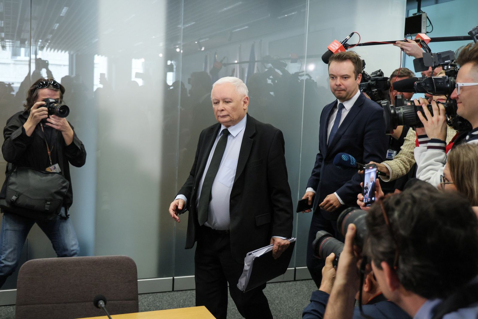 Wpadka Kaczyńskiego. Prezes PiS zgubił się w Sejmie