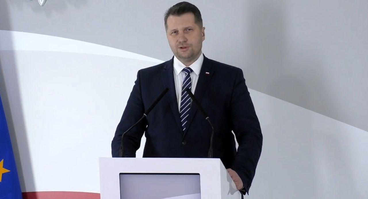 Minister edukacji narodowej Przemysław Czarnek