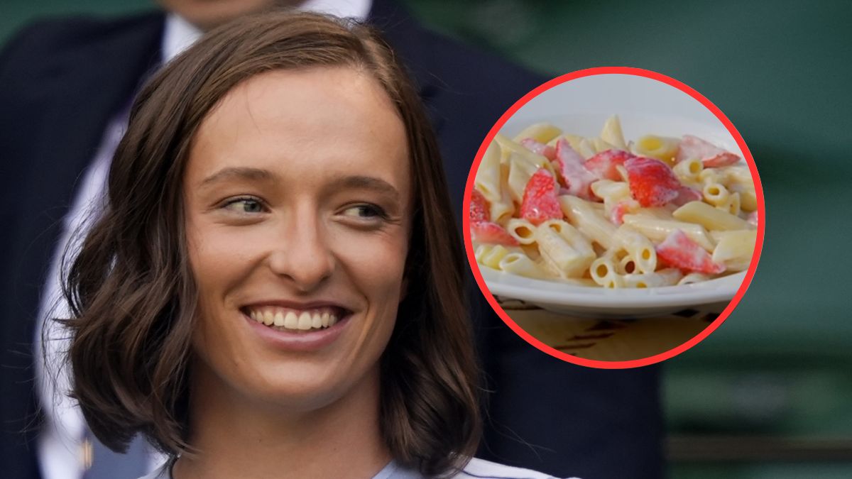 Iga Świątek zabrała głos nt. makaronu z truskawkami