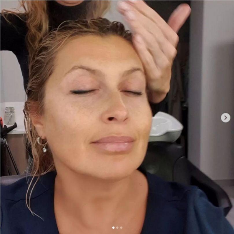 Katarzyna Skrzynecka pozuje bez makijażu
