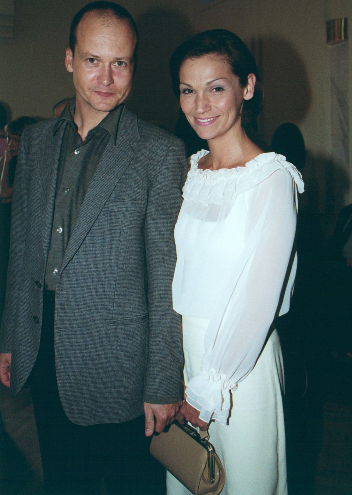 Olga Bończyk z ówczesnym mężem