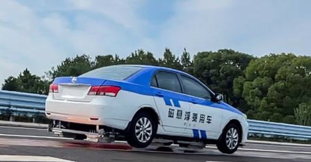 Chiny pracują nad rewolucją w motoryzacji. Testują lewitujące auta. Jedno rozpędziło się do 230 km/h