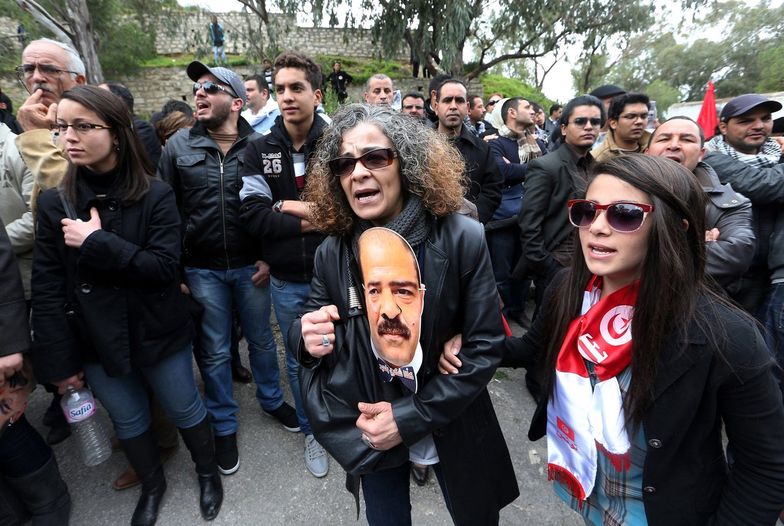 Protesty w Tunezji. Demonstracja po zamordowaniu lidera opozycji
