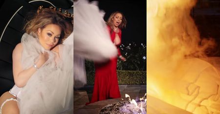 Mariah Carey spaliła swoją suknię ślubną za... 250 TYSIĘCY DOLARÓW!
