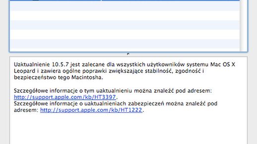 Mac OS X 10.5.7 - gotowy do pobrania 1