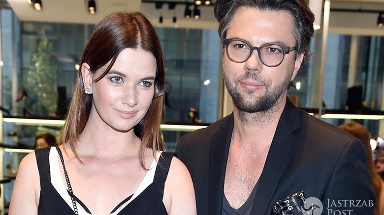 Karolina Malinowska i Olivier Janiak na otwarciu butiku w domu handlowym Vitkac (fot. AKPA)