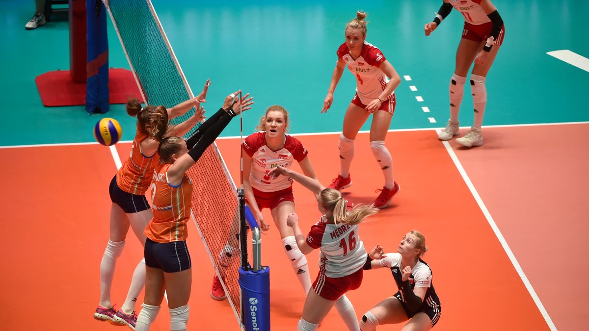 mecz Holandia - Polska w Lidze Narodów Kobiet 