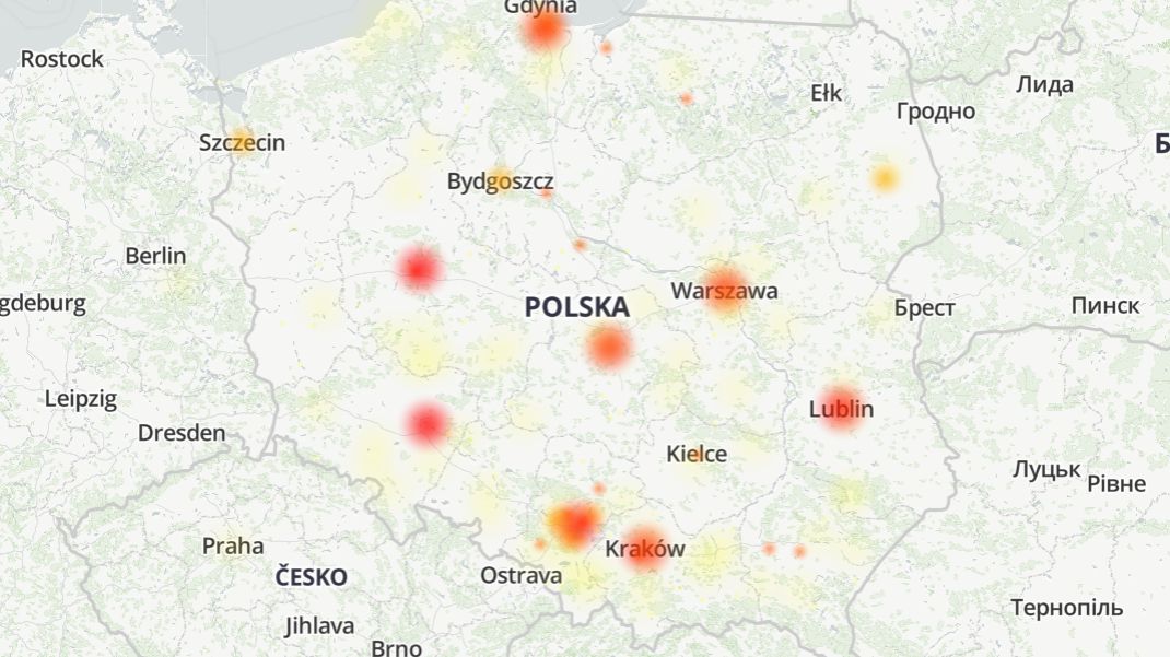 Zgłoszenia dotyczące awarii komunikatora Messenger napływają z całego kraju