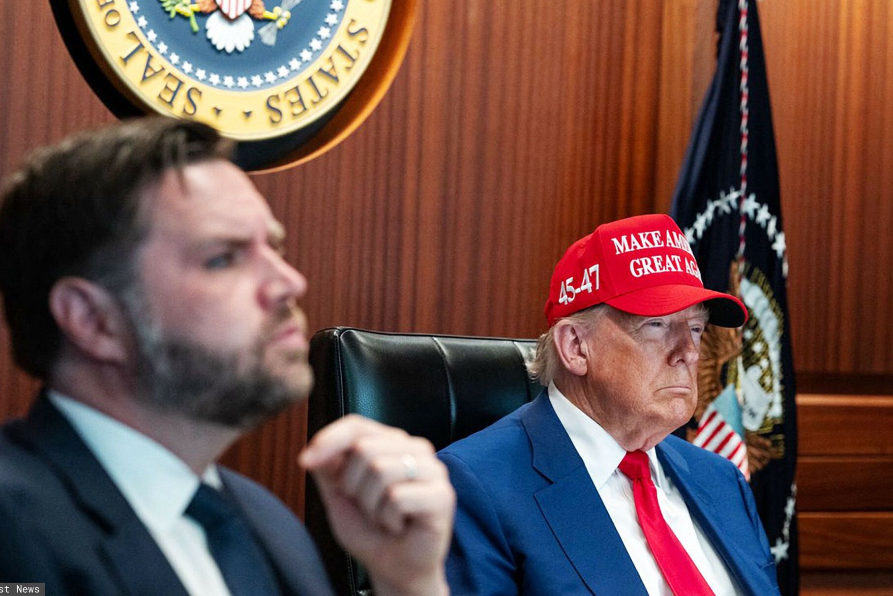 TemporaryIn a photo released by the White House via X, US President Donald Trump (R) and Vice President JD Vance (L) are seen in the Situation Room of the White House on June 21, 2025 in Washington, DC. Trump said June 21, 2025 the US military has carried out a "very successful attack" on three Iranian nuclear sites, including the underground uranium enrichment facility at Fordo. "We have completed our very successful attack on the three Nuclear sites in Iran, including Fordow, Natanz, and Esfahan," Trump said in a post on his Truth Social platform. (Photo by WHITE HOUSE / AFP) / RESTRICTED TO EDITORIAL USE - MANDATORY CREDIT "AFP PHOTO / WHITE HOUSE  " - NO MARKETING NO ADVERTISING CAMPAIGNS - DISTRIBUTED AS A SERVICE TO CLIENTS-