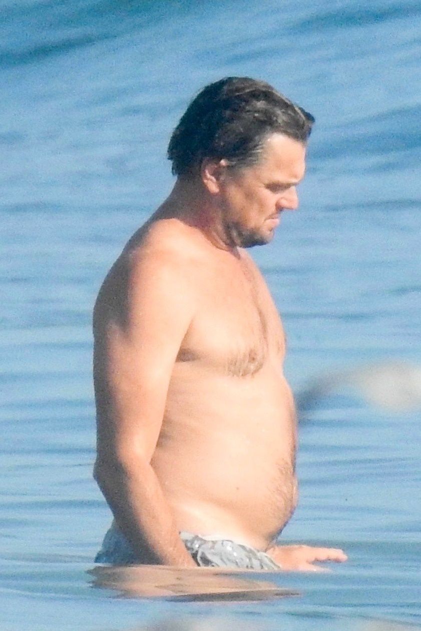 Leonardo DiCaprio smaży się na plaży