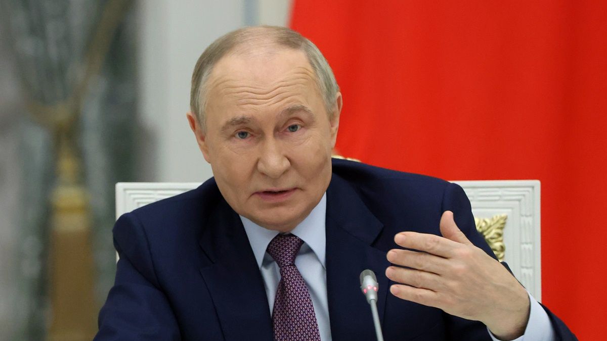 Władimir Putin, prezydent Rosji.