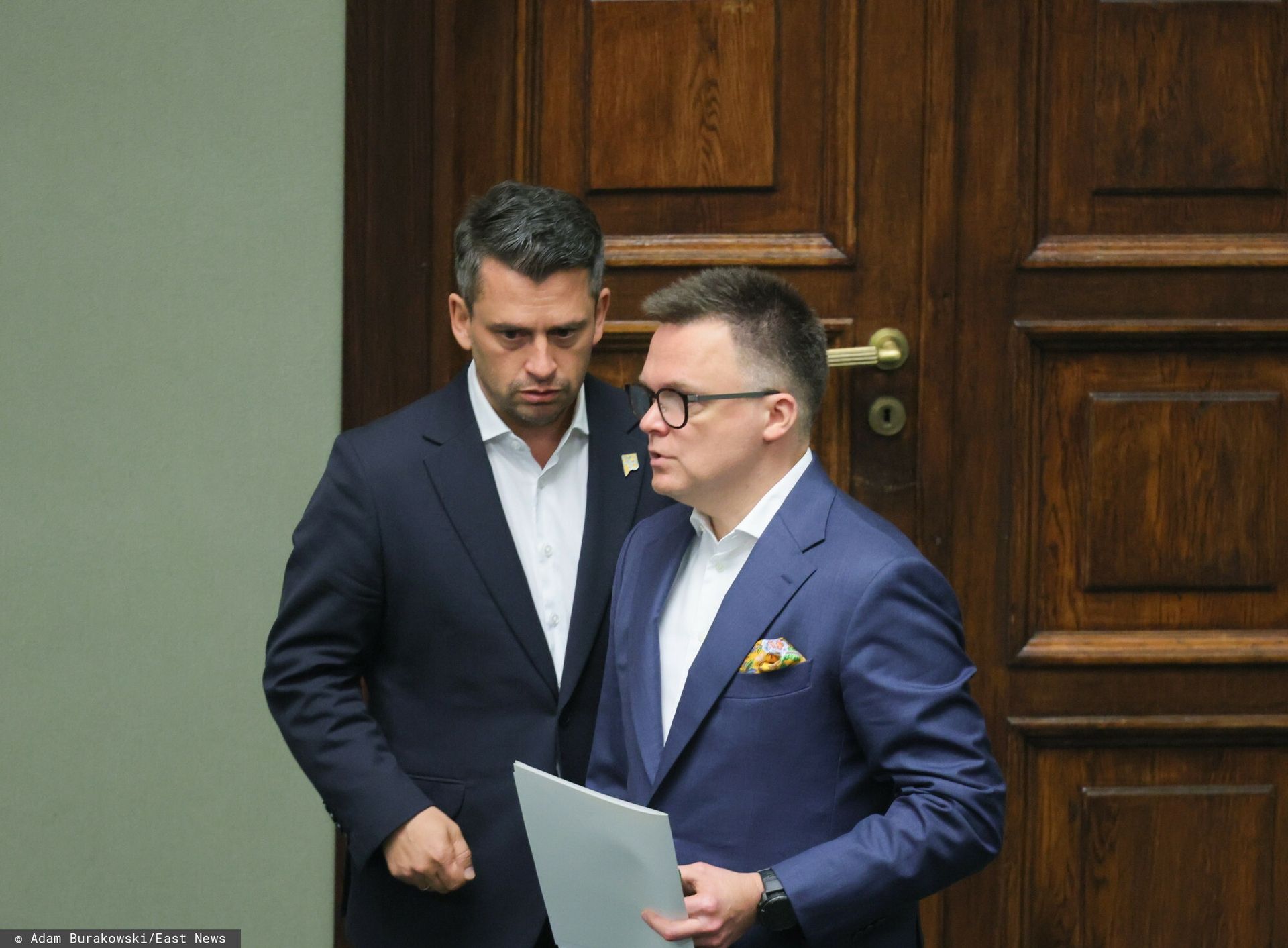 Hołownia chce objąć kierownictwo klubu Polska 2050