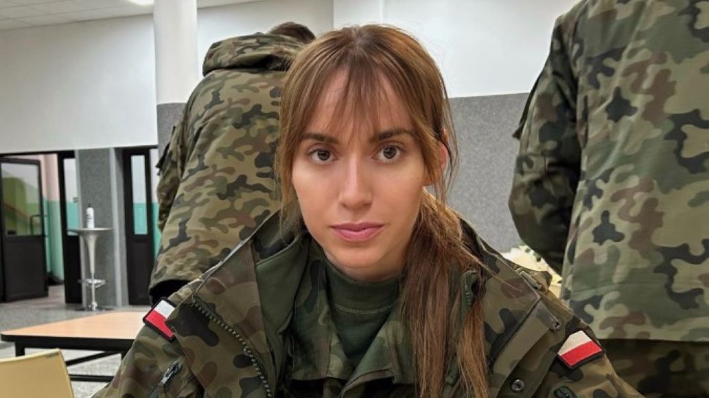 Marianna Schreiber przechodzi 28-dniowe szkolenie wojskowe 
